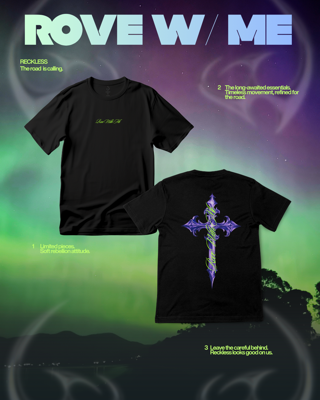 Rove With Me Unisex Streetwear T-shirt